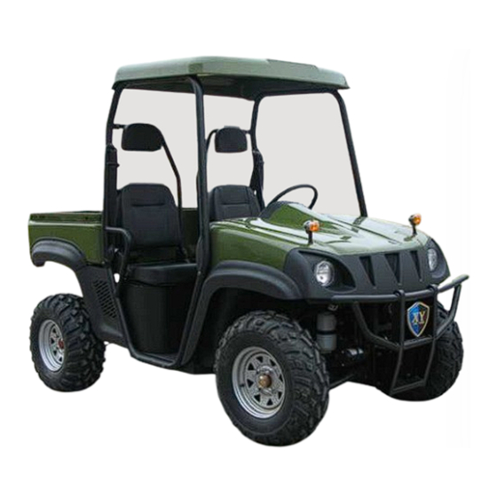 User Manuals: Zhejiang Xinyang XY300 Utility Vehicle