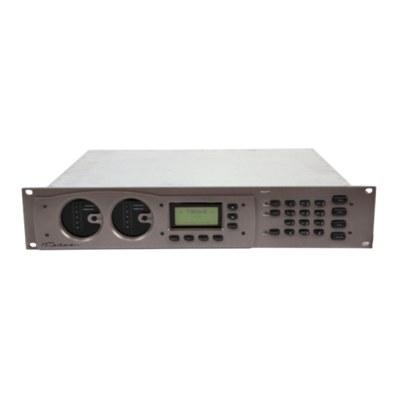 Telos TWOx12 User Manual