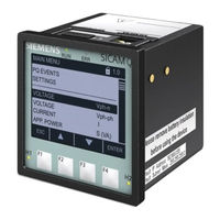 Siemens SICAM Q100 Device Manual