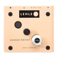 Lehle SUNDAY DRIVER SW II Operating Instructions Manual
