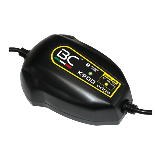 BC BATTERY CONTROLLER BC K900 EDGE Manual