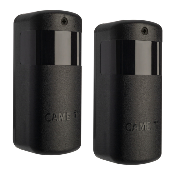 CAME DXR10BAP Manual