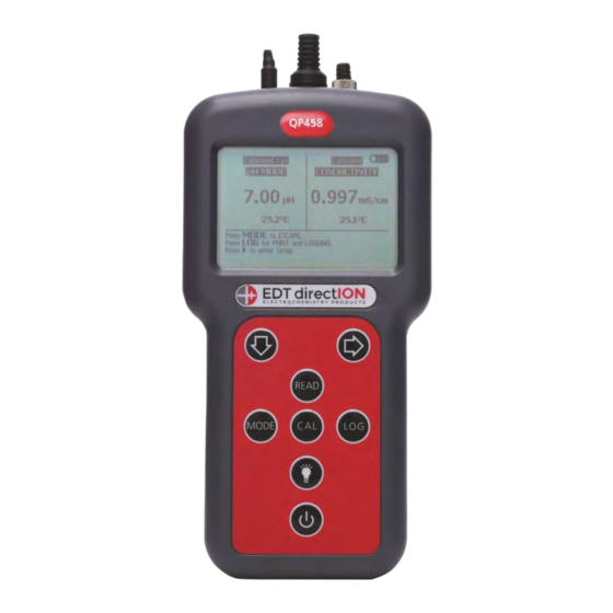 EDT directION QP458 Manuals