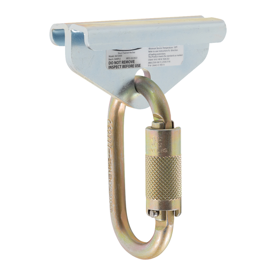 Werner A410400 Operation And Instruction Manual