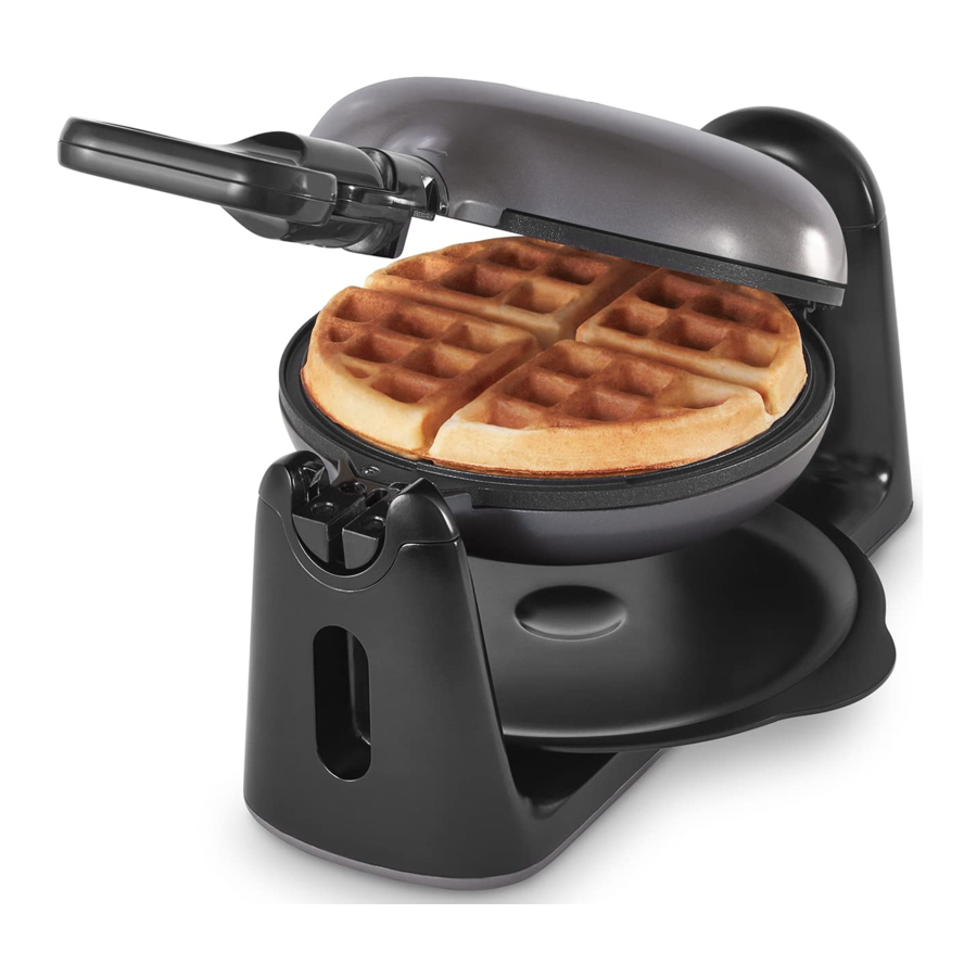 Dash DBWM600 Flip Belgian Waffle Maker Manual & Recipes ManualsLib