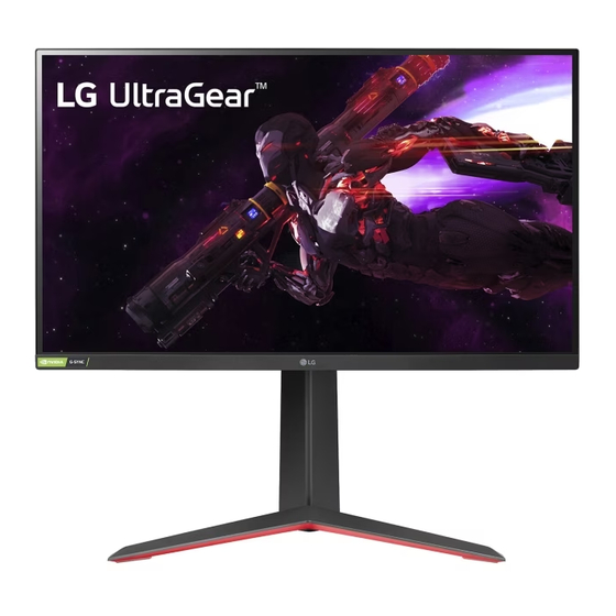LG ULTRAGEAR 27GP850P-B Manual