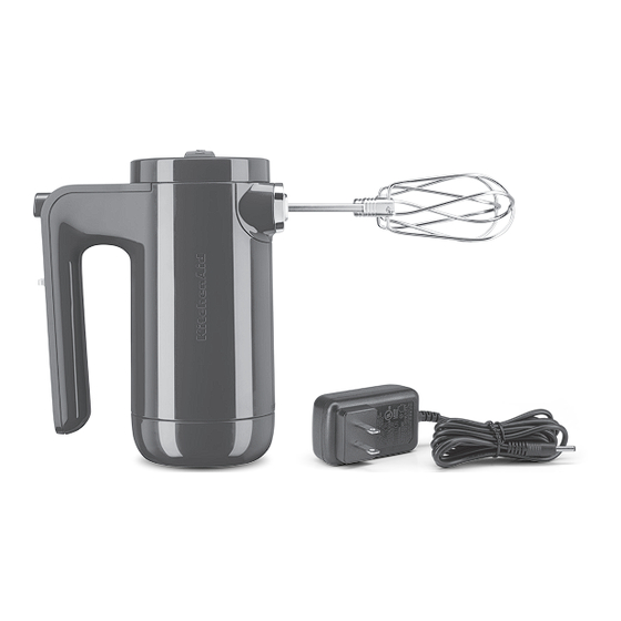 KitchenAid KHMB732TSE Manual