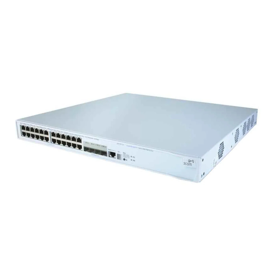 3Com 3CR17561-91-US - Switch 4500 26PORT Managed 24 10/100 2 Gbe Stackable RJ45 Getting Started Manual
