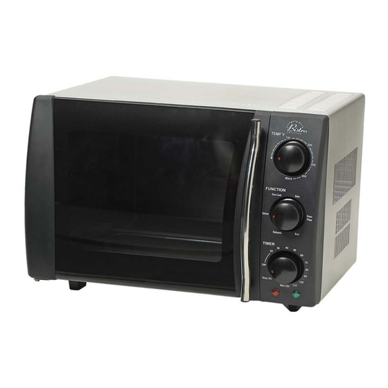 Wolfgang Puck BTOBR0060 Bistro collection Manual