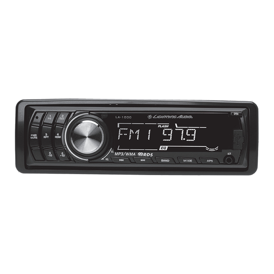 Lightning Audio LA-1000 Owner's Manual