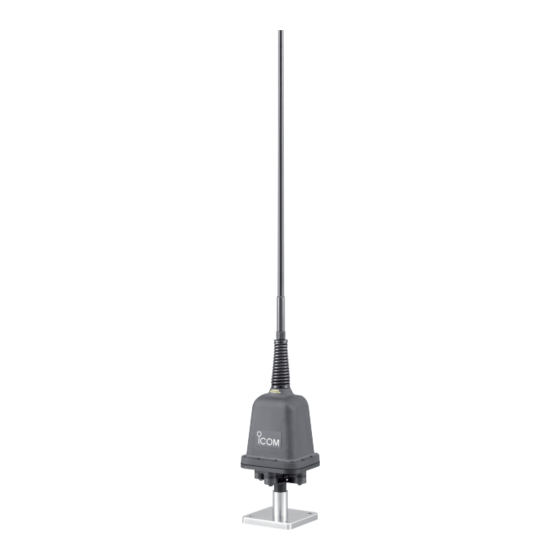 Icom AH-740 Instruction Manual