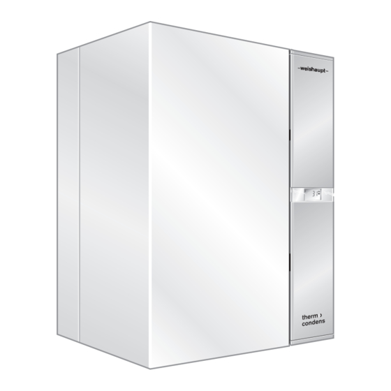 User Manuals: Weishaupt WTC 45-A Gas Condensing Boiler