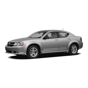 DODGE 2008 AVENGER OWNER'S MANUAL Pdf Download | ManualsLib