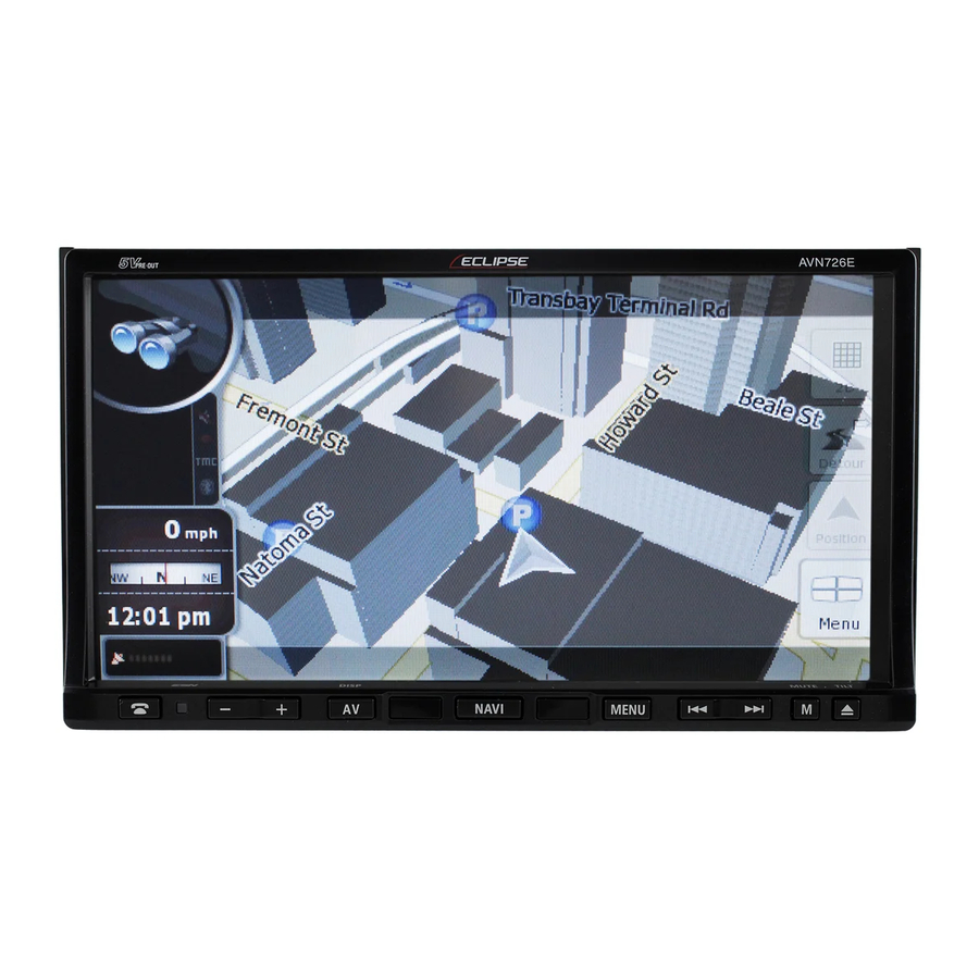 eclipse dvd navigation system