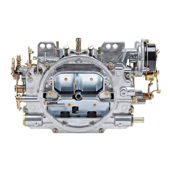EDELBROCK 1901 INSTRUCTION MANUAL Pdf Download ManualsLib
