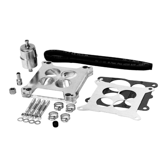 EDELBROCK SQUAREBORE CARB 2696 INSTALLATION INSTRUCTIONS Pdf Download