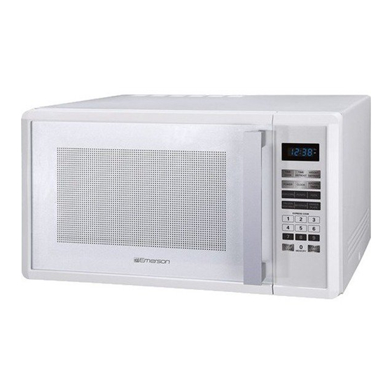 Emerson MW7302B, 0.7 Cu. ft. 700 Watt, Touch Control, Black Microwave Oven