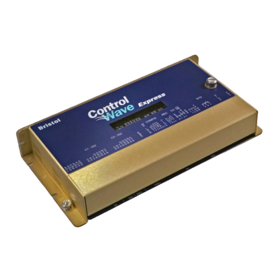 Emerson Bristol ControlWave Express Product Data