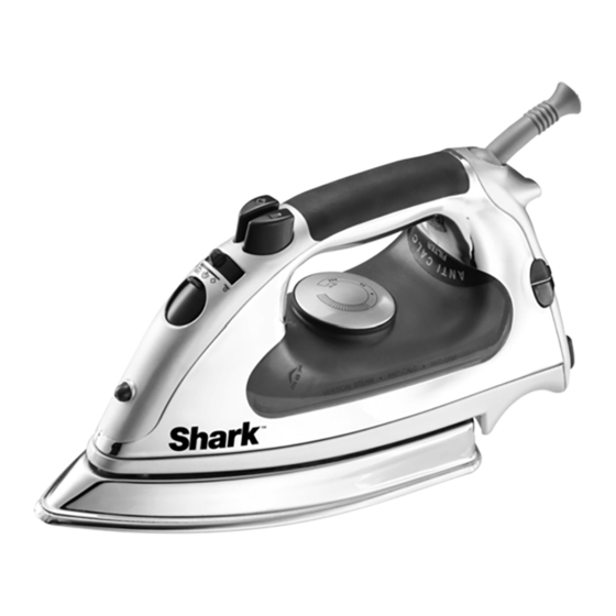 User manual Shark Lightweight Professional Steam Iron (English - 2