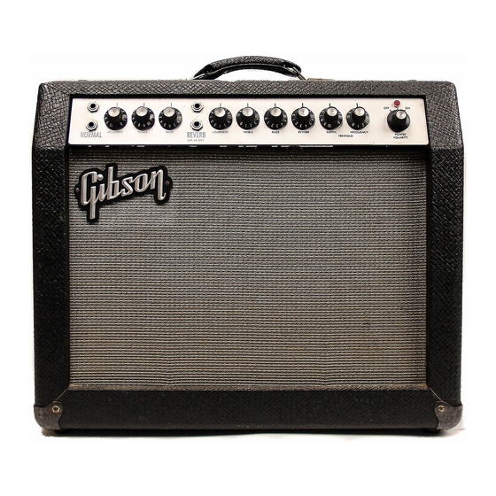 GIBSON GA20RVT SCHEMATIC DIAGRAM Pdf Download ManualsLib