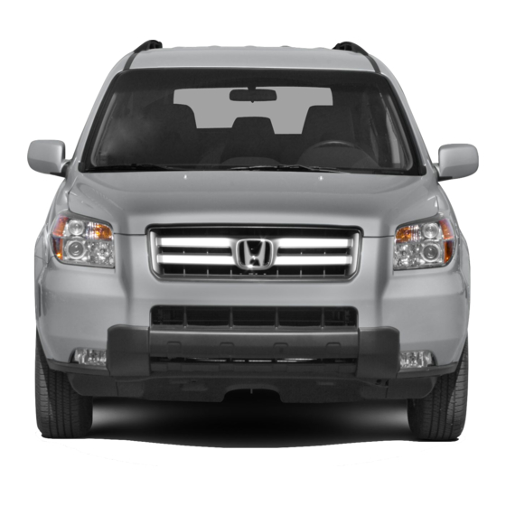 HONDA PILOT OWNER'S MANUAL Pdf Download ManualsLib