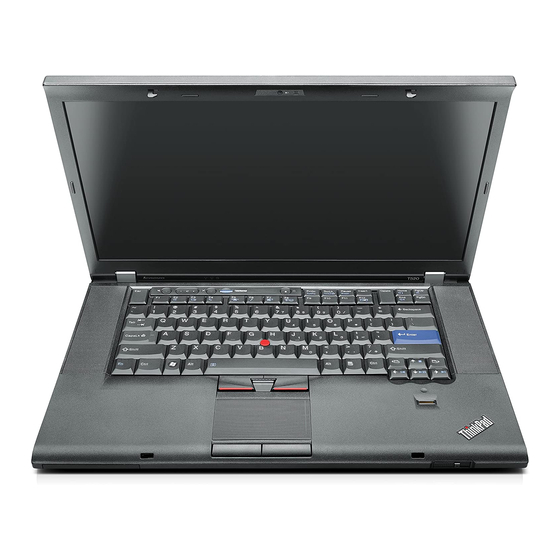 Lenovo ThinkPad T520 Guía Del Usuario