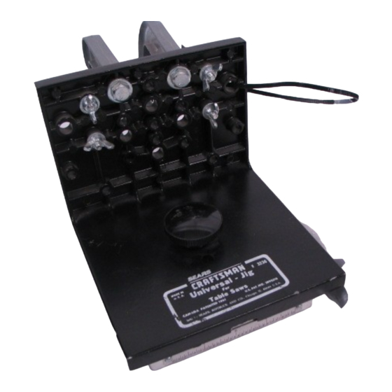 Craftsman 93236 Instructions For Assembly And Operation