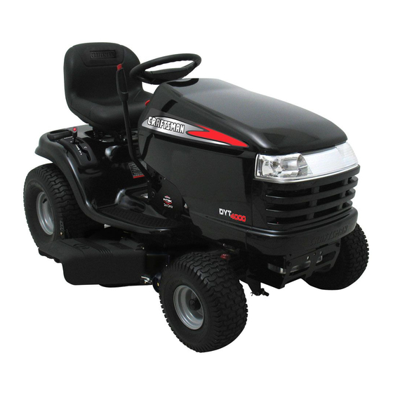 Craftsman dyt 4000 48 inch manual new arrivals