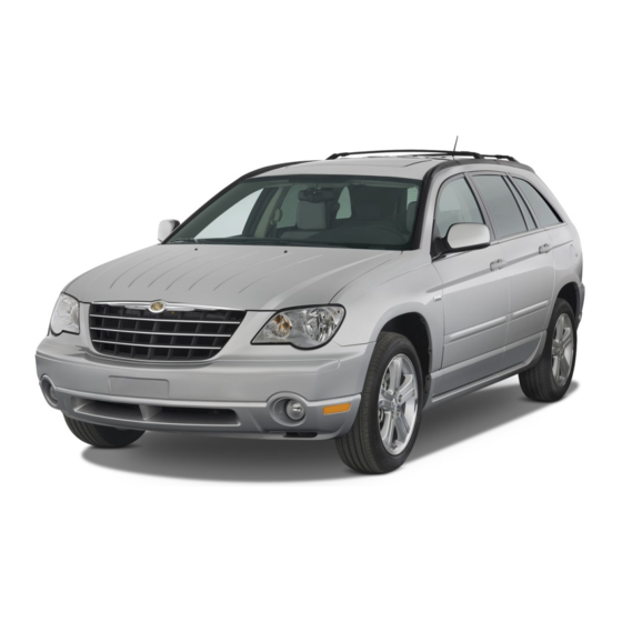 06 2006 Chrysler Pacifica owners manual 