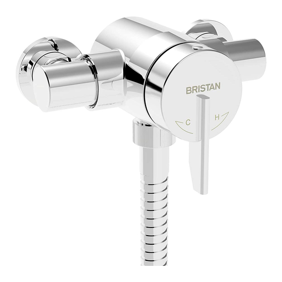 Bristan AE SHXAR C Installation Instructions Manual