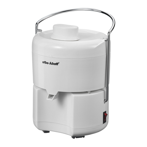 EFBE-SCHOTT MALINA E 2 Manual