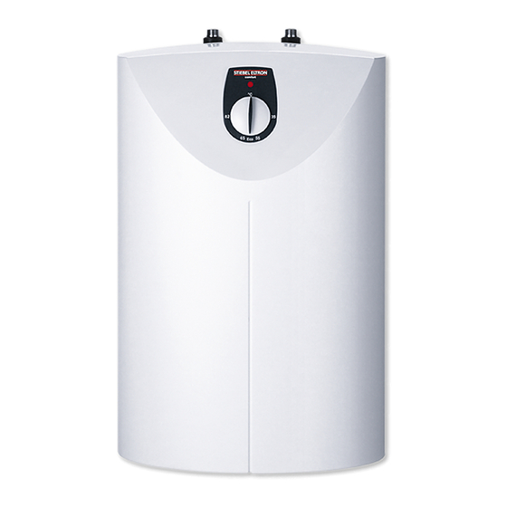 STIEBEL ELTRON eltronom SHU 5 S Operating And Installation Instructions