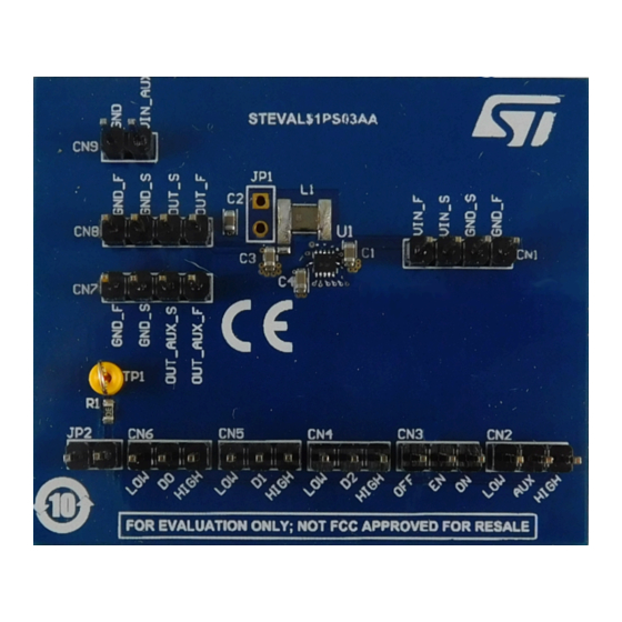 ST STEVAL-1PS03A User Manual
