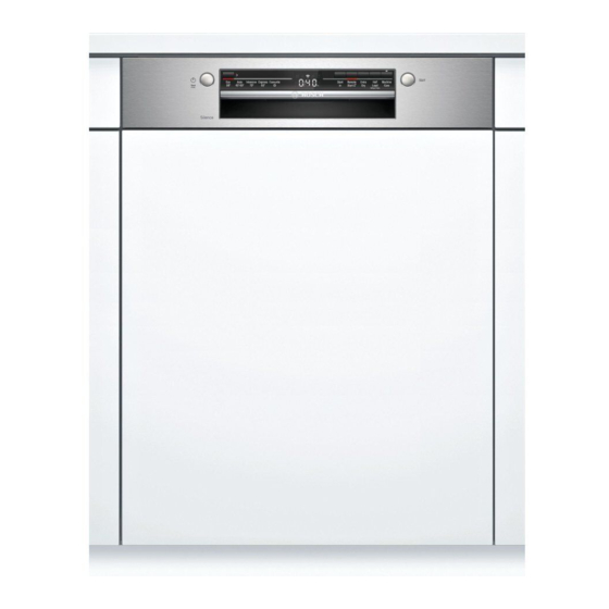 Bosch SMI2ITS33G User Manual