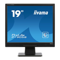 Iiyama ProLite P1905S-2 User Manual