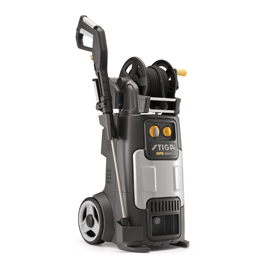 Stiga HPS 550 R Instruction Manual