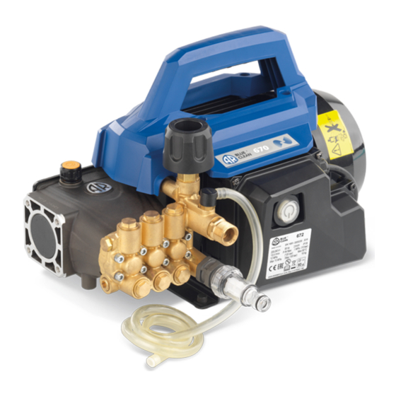 Blue Clean BC 6-140 Pressure Washer Manuals