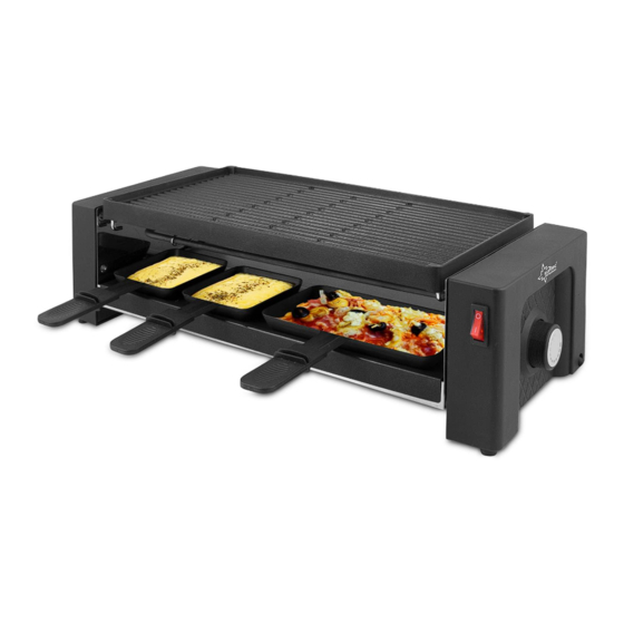 Suntec Wellness Home Essentials RAC-8625 turbo raclette Instruction Manual