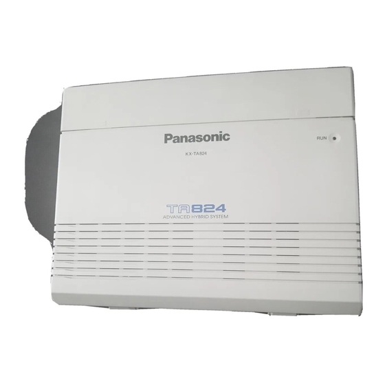 Panasonic KX-TA82492 - Voice Message Expansion Card Manuals