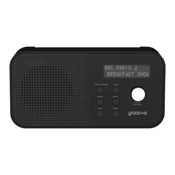Groov-e Venice GV-DR04-BK Manual