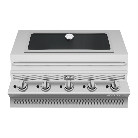 Tucker Barbecues GTR Series Assembly, Installation And Operating Instructions