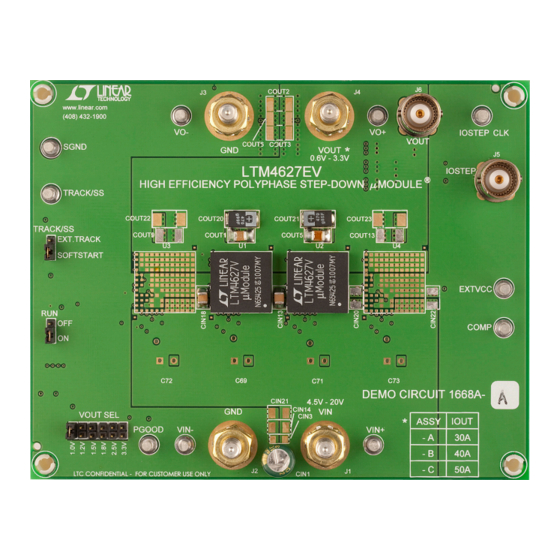 Linear Technology DC1668A-A Demo Manual