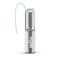 Wilo Wilo-Sub TWU 4-0804-C-QC Installation And Operating Instructions Manual