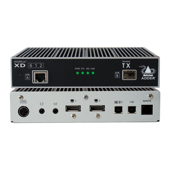ADDER ADDERLink XD614 User Manual