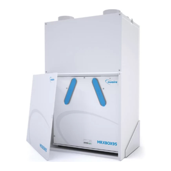 NuAire Ecosmart MRXBOX95-WM2-1Z Installation And Maintenance Manual