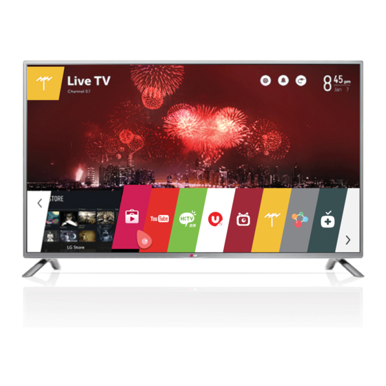 LG 47LB7050 LED TV Manuals