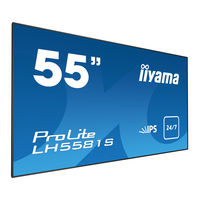 Iiyama ProLite LH5581S-B1 User Manual