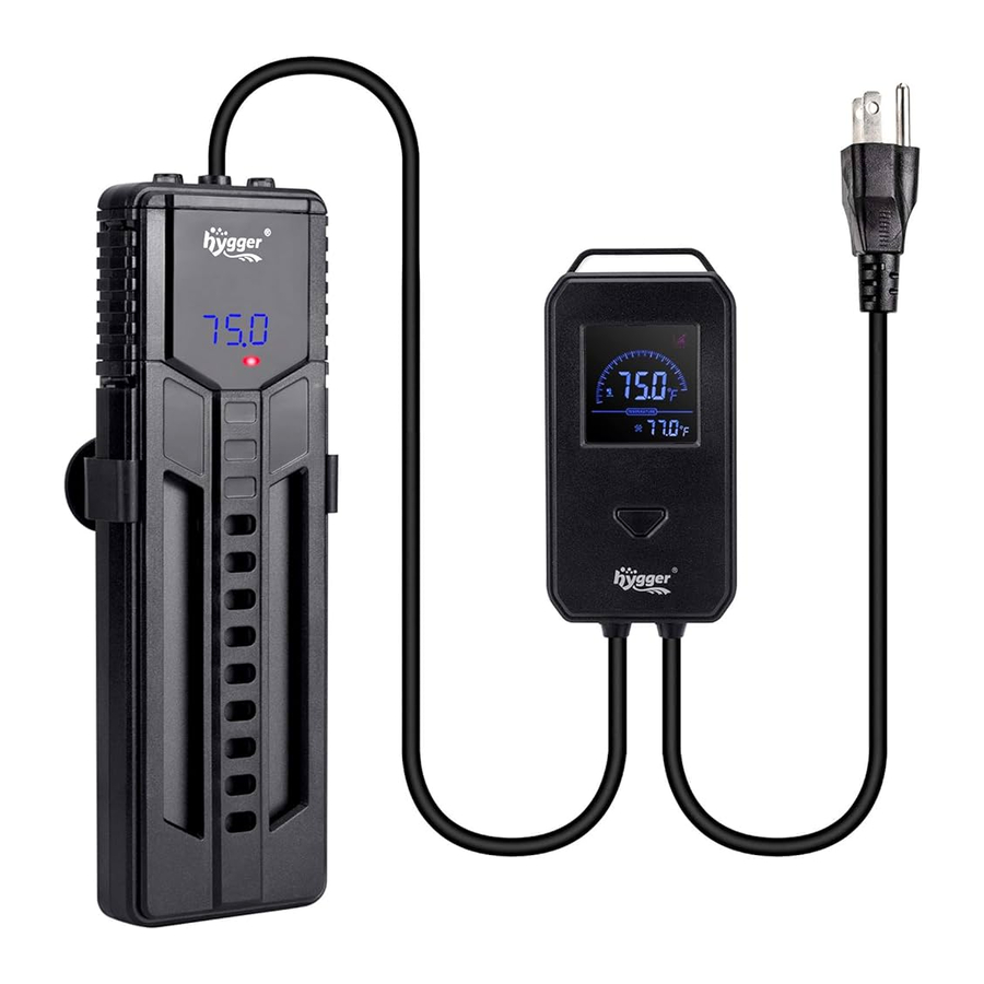 HYGGER HG969 Aquarium Heater Manual ManualsLib