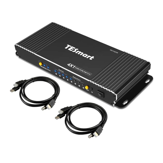 TESmart HKS0401B2U Quick Start Manual
