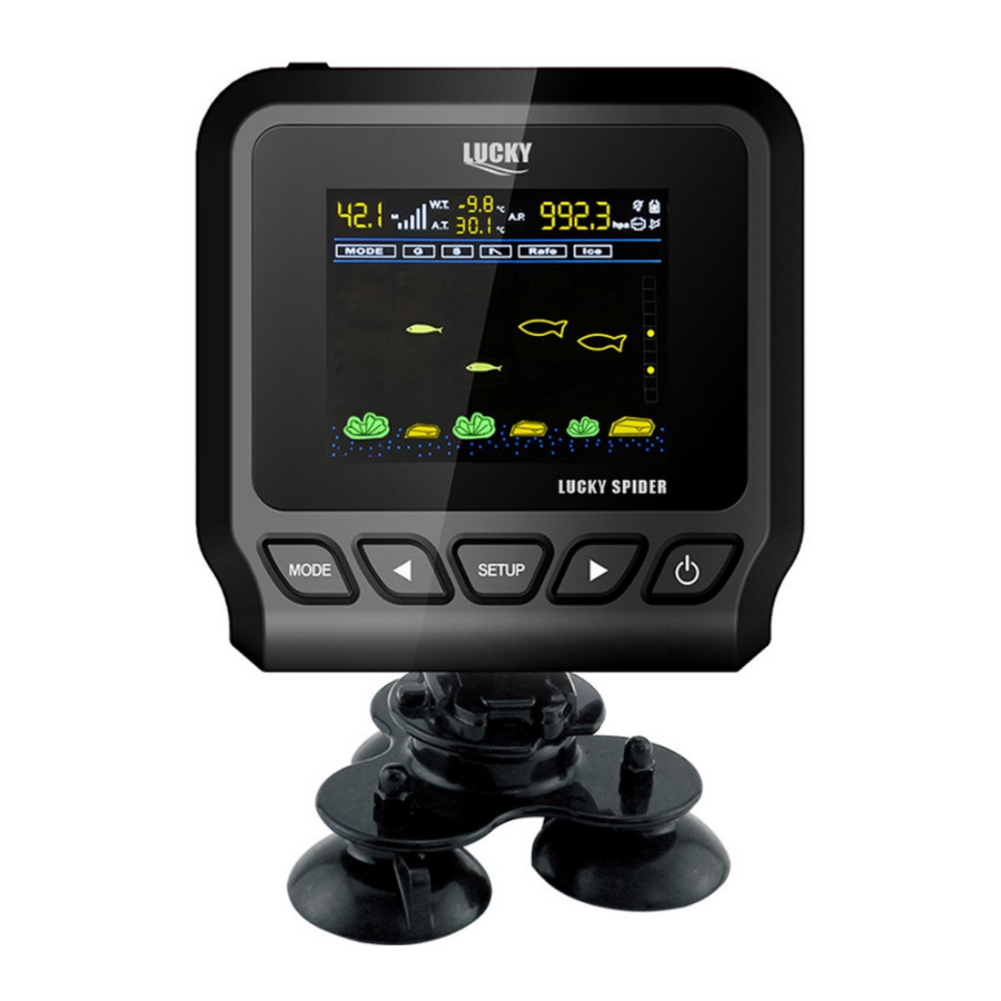 LUCKY FL218CS-T - Fish Finder Manual